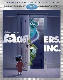 Monsters, Inc. 3D Blu-ray (Rental)