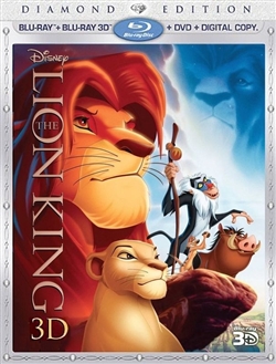 Lion King 3D Blu-ray (Rental)
