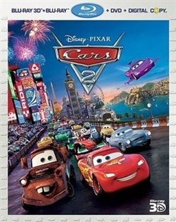 Cars 2 3D Blu-ray (Rental)