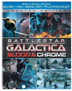 Battlestar Galactica: Blood & Chrome Blu-ray (Rental)
