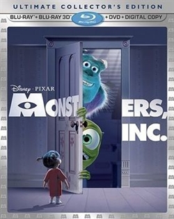 Special Features - Monsters, Inc. Blu-ray (Rental)