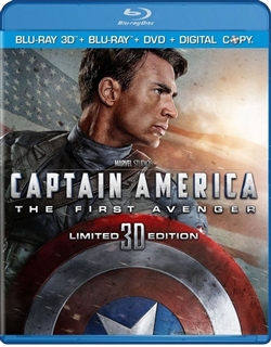 Captain America: The First Avenger 3D Blu-ray (Rental)