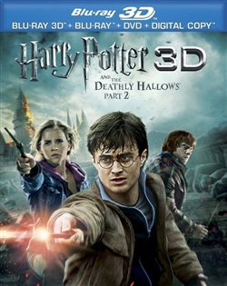 Harry Potter and the Deathly Hallows Part 2 3D Blu-ray (Rental)