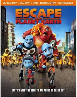 Escape from Planet Earth 3D Blu-ray (Rental)