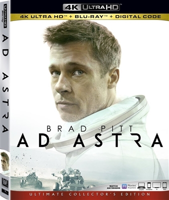 Ad Astra 4K UHD 11/19 Blu-ray (Rental)