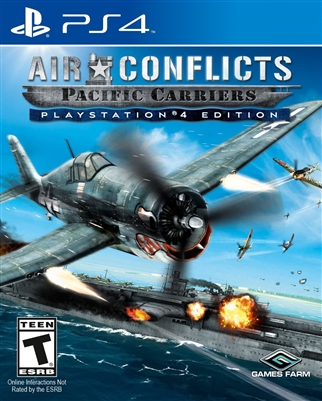 Air Conflicts Pacific Carriers PS4 Blu-ray (Rental)