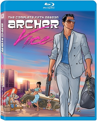 Archer:  Season Five Disc 1 02/15 Blu-ray (Rental)