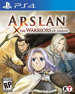 Arslan: The Warriors of Legend PS4 Blu-ray (Rental)