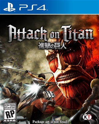 Attack on Titan PS4 Blu-ray (Rental)