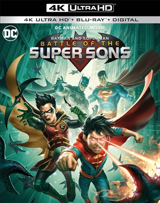 Batman and Superman: Battle of the Super Sons 4K UHD 09/22 Blu-ray (Rental)