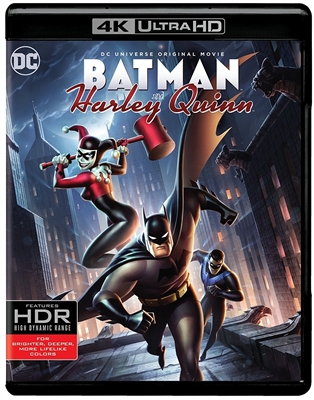 Batman & Harley Quinn 4K UHD Blu-ray (Rental)