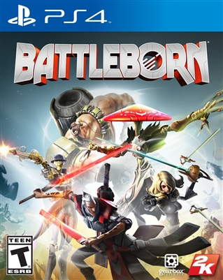 Battleborn PS4 Blu-ray (Rental)