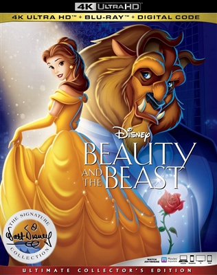 Beauty and the Beast (Animated) 4K UHD Blu-ray (Rental)