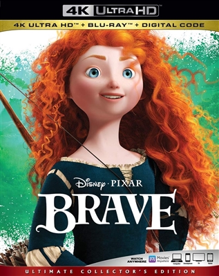 Brave 4K UHD 07/19 Blu-ray (Rental)