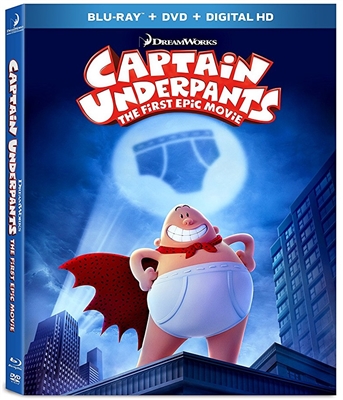 Captain Underpants: The First Epic Movie 08/17 Blu-ray (Rental)