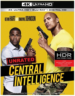 Central Intelligence 4K UHD 08/16 Blu-ray (Rental)