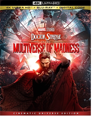 Doctor Strange in the Multiverse of Madness 4K UHD 07/22 Blu-ray (Rental)