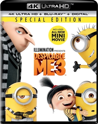 Despicable Me 3 4K UHD Blu-ray (Rental)