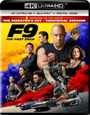 F9: The Fast Saga 4K UHD 08/21 Blu-ray (Rental)