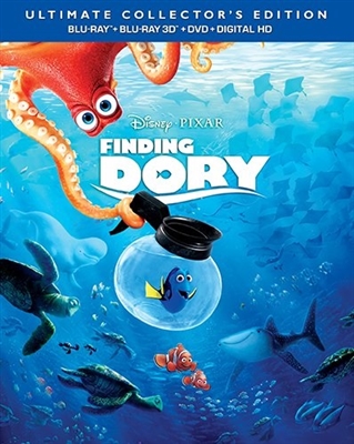 Finding Dory 3D Blu-ray (Rental)