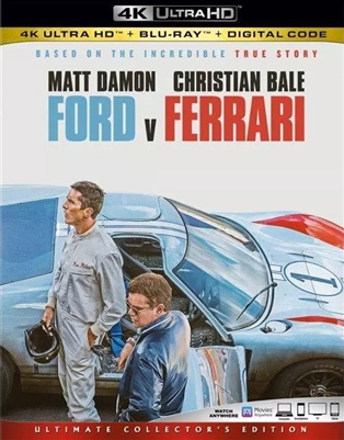 Ford v Ferrari 4K 01/20 Blu-ray (Rental)