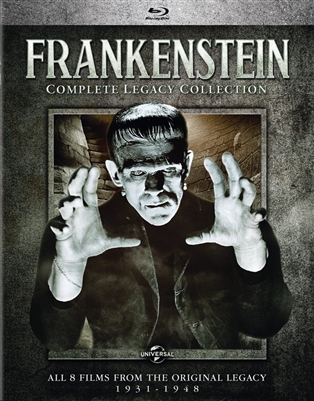 Frankenstein: Complete Legacy Collection Frankenstein Meets Wolf Man/House of Frankenstein/Dracula Blu-ray (Rental)