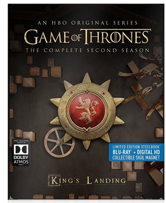 Game of Thrones (Dolby Atmos) Season 2 Disc 1 Blu-ray (Rental)