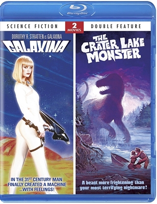 Galaxina / The Crater Lake Monster 01/17 Blu-ray (Rental)