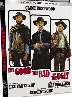 Good, the Bad and the Ugly 4K UHD 02/21 Blu-ray (Rental)
