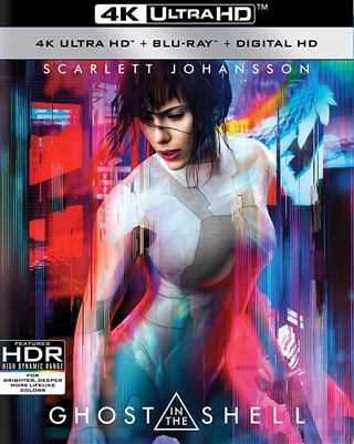 Ghost in the Shell 4K UHD Blu-ray (Rental)