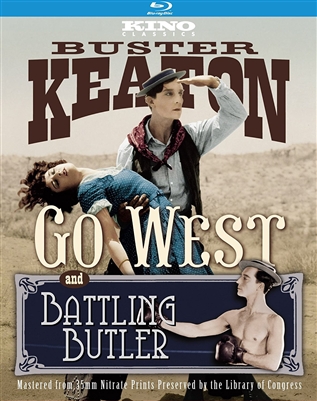 Go West / Battling Butler 10/17 Blu-ray (Rental)