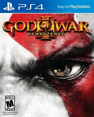 God of War 3 Remastered PS4 Blu-ray (Rental)