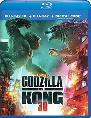 Godzilla VS Kong 3D 05/21 Blu-ray (Rental)