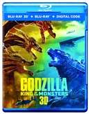 Godzilla: King of the Monsters 3D 07/19 Blu-ray (Rental)