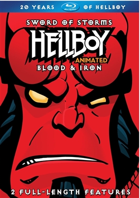 Hellboy Animated: Sword of Storms / Blood & Iron Blu-ray (Rental)