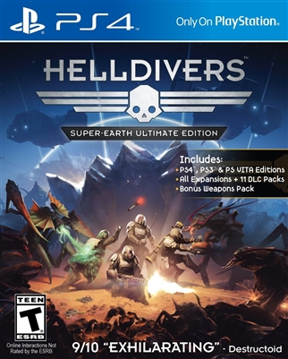 Helldivers Super Earth Edition PS4 Blu-ray (Rental)