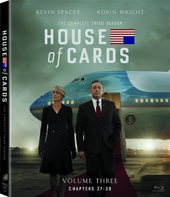 House of Cards Third Season Disc 1 Blu-ray (Rental)