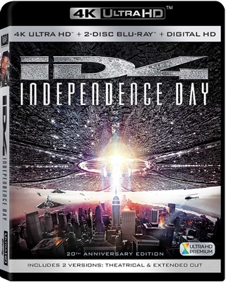 Independence Day 4K UHD 05/16 Blu-ray (Rental)