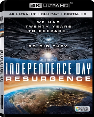 Independence Day: Resurgence 4K Blu-ray (Rental)