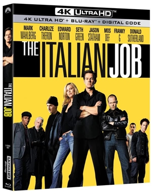 Italian Job (2003) 4K UHD 05/23 Blu-ray (Rental)