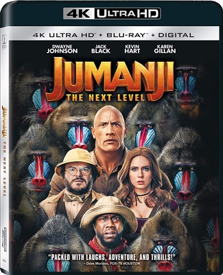 Jumanji: The Next Level 4K UHD 02/20 Blu-ray (Rental)