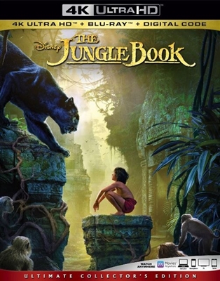Jungle Book 4K 01/20 Blu-ray (Rental)