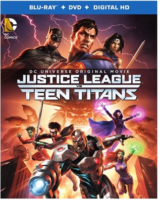 Justice League vs Teen Titans 03/16 Blu-ray (Rental)