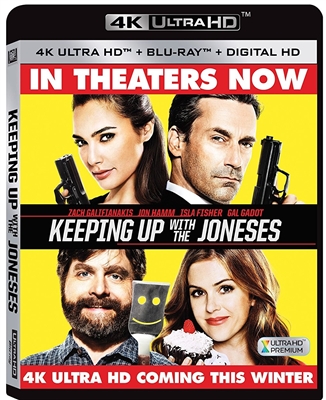 Keeping Up with the Joneses 4K 12/16 Blu-ray (Rental)
