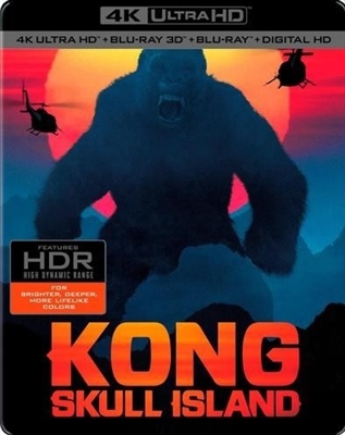 Kong Skull Island 4K UHD Blu-ray (Rental)