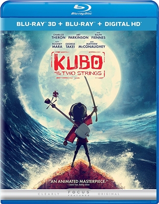 Kubo and the Two Strings 3D Blu-ray (Rental)