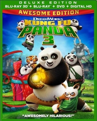 Kung Fu Panda 3 3D Blu-ray (Rental)
