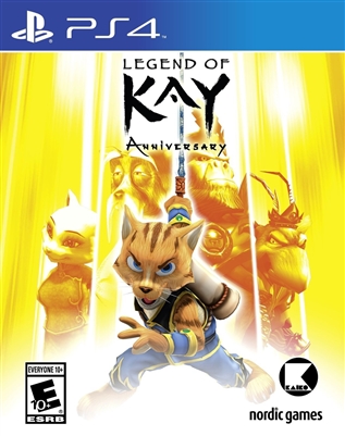 Legend of Kay PS4 Blu-ray (Rental)