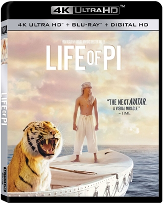 Life of Pi 4K UHD Blu-ray (Rental)