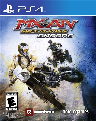 MX vs. ATV: Supercross Encore Edition PS4 Blu-ray (Rental)